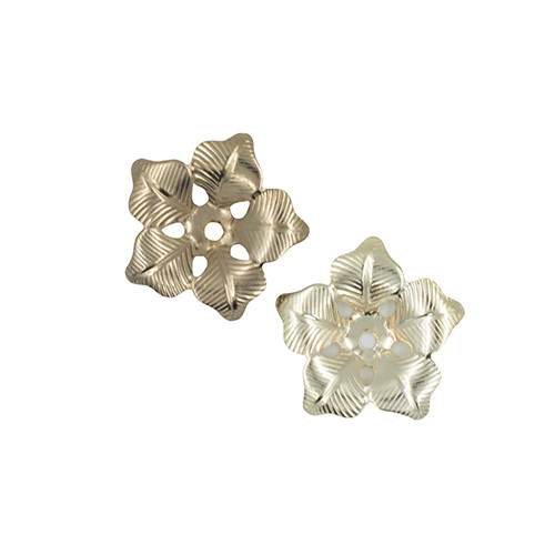 Metal Art Flower (F-9-39) | Size : 25mm | 50Pcs