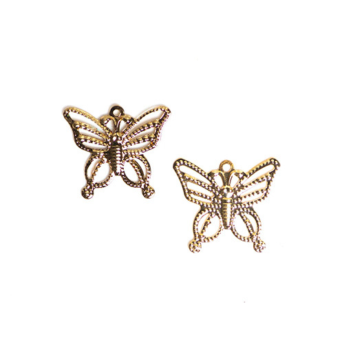 18mm Metal Art Butterfly