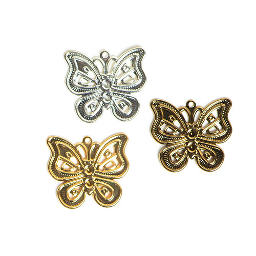 22mm Metal Art Butterfly