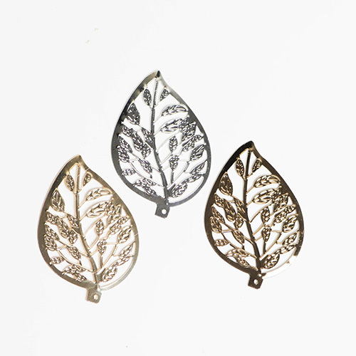 Golden 60Mm Metal Art Leaf