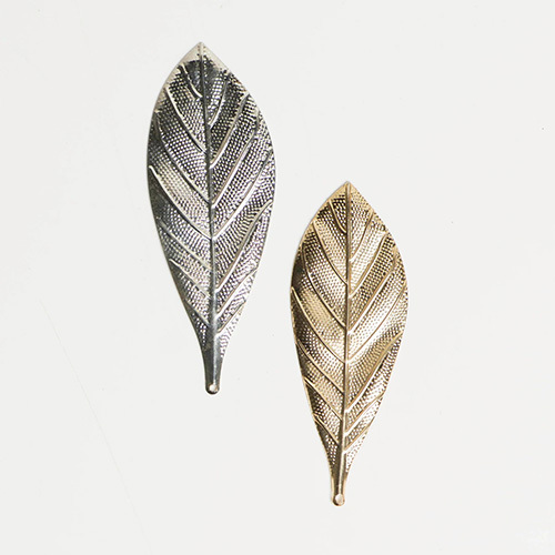 Metal art leaf | Size : 65mm | 10 Pcs | F-1-30