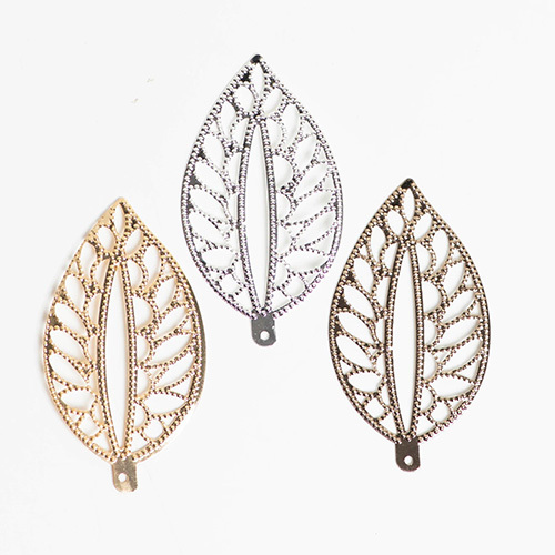 Metal art leaf | Size : 70mm | 20 Pcs | F-4-26