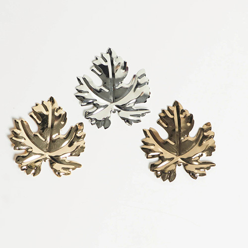 Metal art leaf | Size : 70mm | 10 Pcs | F-5-19