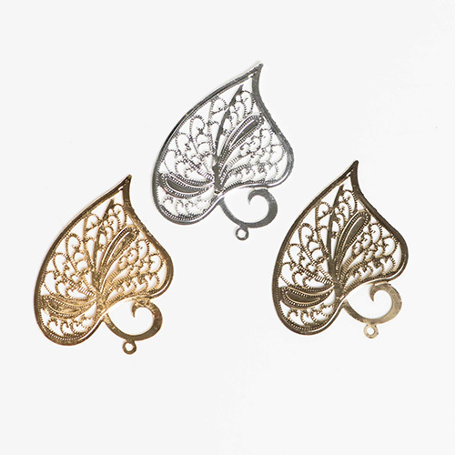 Metal art leaf | Size : 40mm | 20pcs | F-4-11