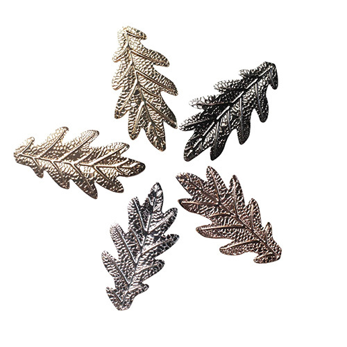 Designer Metal Art Leaf | Size : 103MM | 10Pcs