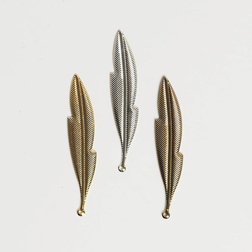 Metal art leaf | Size : 58mm | 20 Pcs | F-1-8