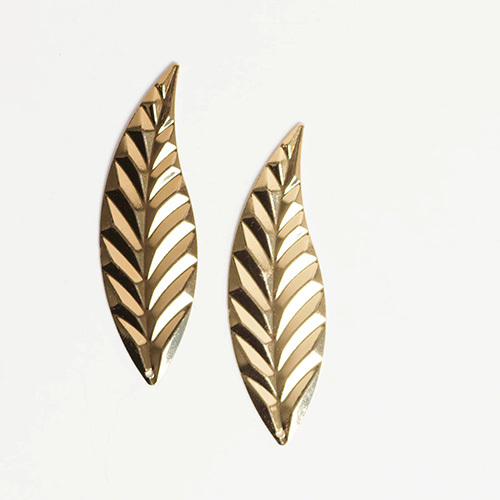 Metal art leaf | Size : 62mm | 20 Pcs | F-1-10