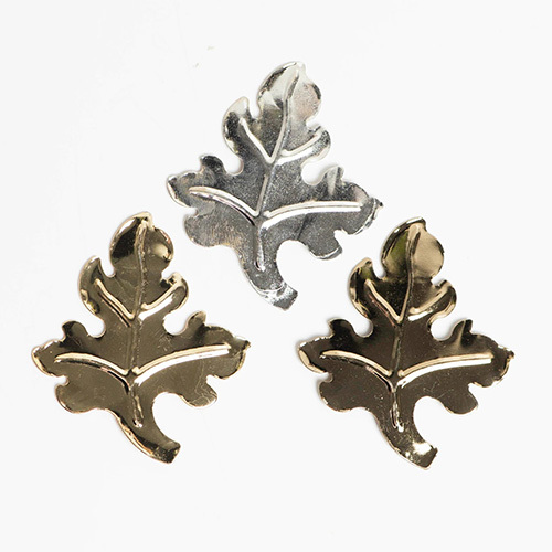 Metal art leaf | Size : 68mm | 20 Pcs | F-4-21