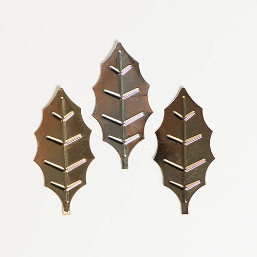 Metal art leaf | Size : 61mm | 20 Pcs | F-1-20