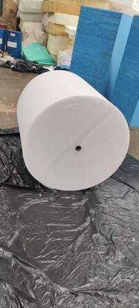 Peeling Foam Roll - 16 Density Foam, 74" Roll Length, White Color, Soft & Stretchable | Ideal For Quilting Fabric & Mattress Making