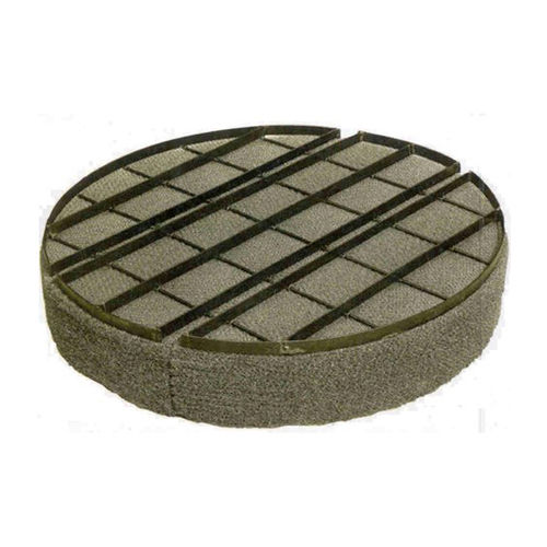 Silver Demister Round Pad