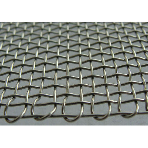 Steel Wire Mesh - Polished Steel, Square Hole, Silver Finish | Durable and Versatile Wire Mesh Solution