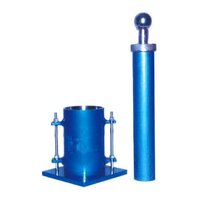 Porctor Compaction Test Apparatus - Steel, Dimensions Variable, Blue | Accurate Results, Density Testing, Durable Design, Easy Operation, Quality Control