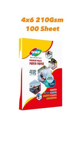 GMP 4x6 Inkjet Photo Glossy Paper 210gsm(100 Sheets)