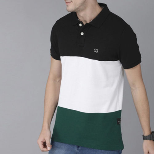 Different Available Mens Collar T-Shirt