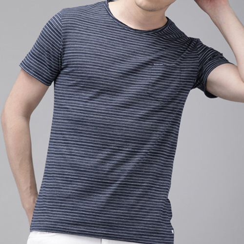 Round Neck With Pocket T-Shirt