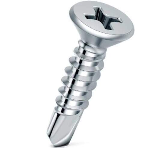 Silver Self Drilling Screws