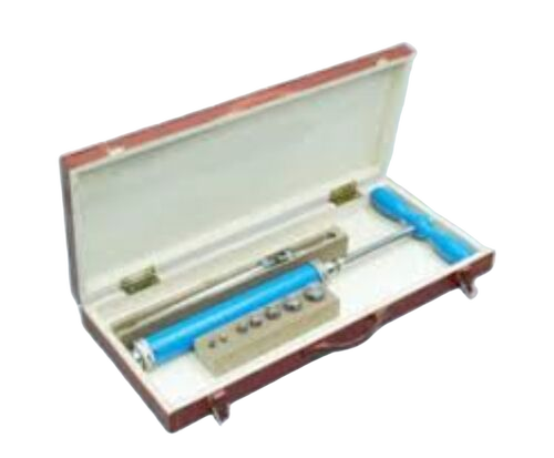 Proctor Needles - Steel, 40 kg Load Capacity | Depth Gauge, Versatile Needles, Durable Wooden Case, 12.5 mm Graduations for Penetration Testing