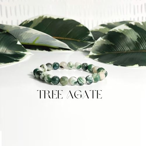 Tree Agate Bracelet