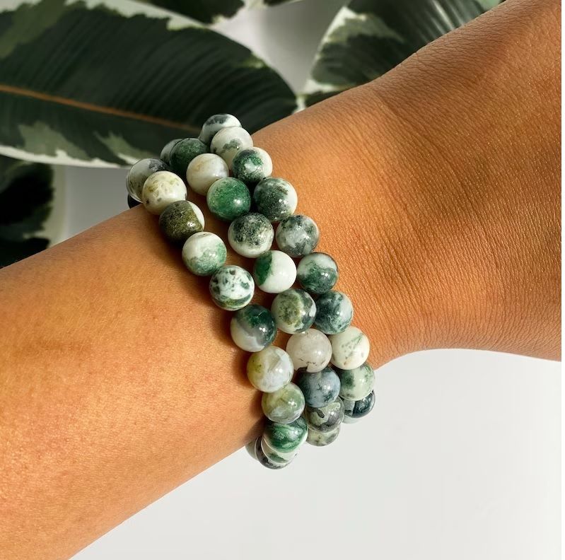 Tree Agate Bracelet