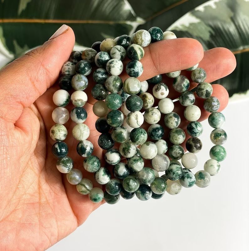 Tree Agate Bracelet