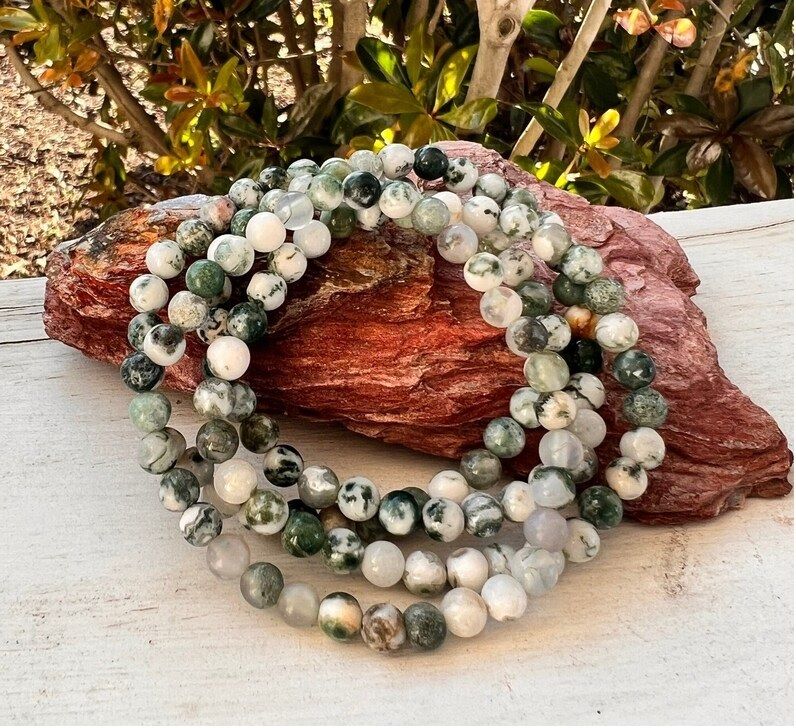 Tree Agate Bracelet