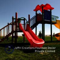 Playground Slide - Metal & Durable Plastic Material, 15 Ft X 10 Ft X 8 Ft Dimensions | Multi-play Structure With Slides, Climbing Frames, Non-slip Surfaces, Rounded Edges, Rust-resistant & Uv-protected