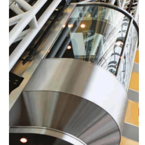 Modern Glass Capsule Elevator