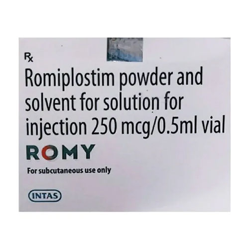 Stabilize Ph Level 250 Mcg Romiplostim Powder And Solvent For Solution For Injection