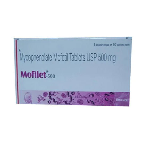 Pharma 500 Mg Mycophenolate Mofetil Tablets Usp - Storage Instructions: Dry Place