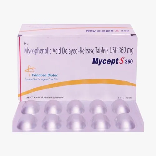 360 MG Mycophenolic Acid Delayed-Release Tablets USP