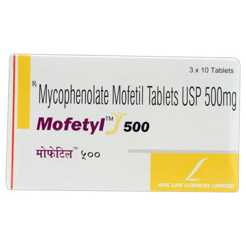 500 MG Mycophenolate Mofetil Tablets USP