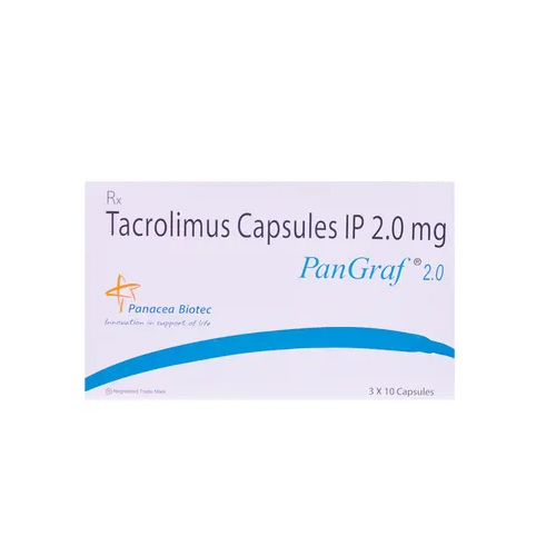 2.0 MG Tacrolimus Capsules IP