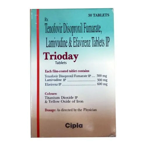 Tenofovir Disoproxil Fumarate Lamivudine And Efavirenz Tablets Ip Recommended For: Human Being