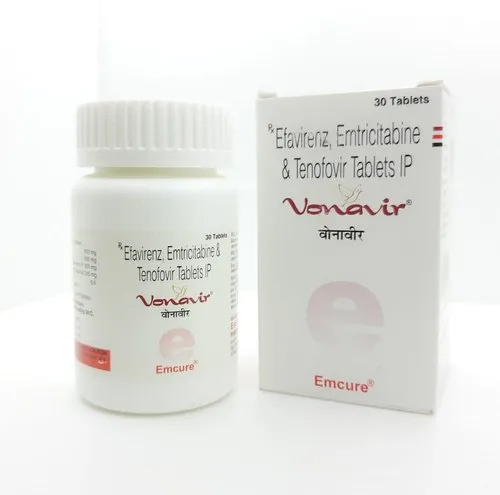 Efavirenz Emtricitabine And Tenofovir Tablets IP