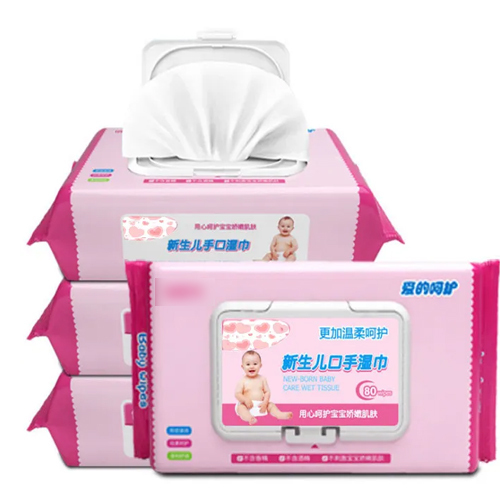 80pcs Newborn hand and mouth wipes