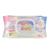 80 Pieces of Thickened Extra-Large Baby Wipes, Gentle Cleansing for Newborns
