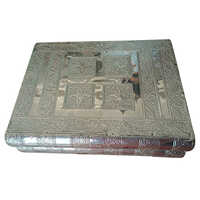 Polished Steel Jewellery Box