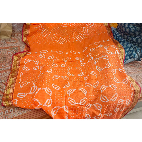 Cotton Saree - Yellow Printed Design | Lightweight Material for Spring and Summer Party Wear