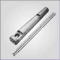 Silver Parallel Twin Screw And Barrel