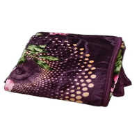 Printed Embossed Mink Blanket - Luxurious Soft Material, Full Size, Variety Of Colors | Perfect Gift For Adults, Stylish Printed Pattern, Cozy Year-round Use