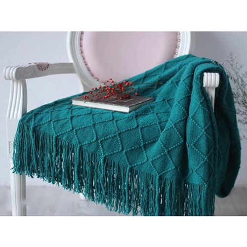 Soft Woolen Cotton Throw