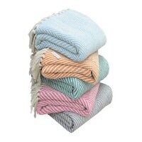 Soft Woolen Cotton Throw