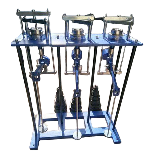 Consolidation Test Apparatus (Three Gang) - Aluminous Alloy, 3 Assemblies, 60mm Dia Samples, Blue | Adjustable Weight, High Accuracy, Multiple Ratios