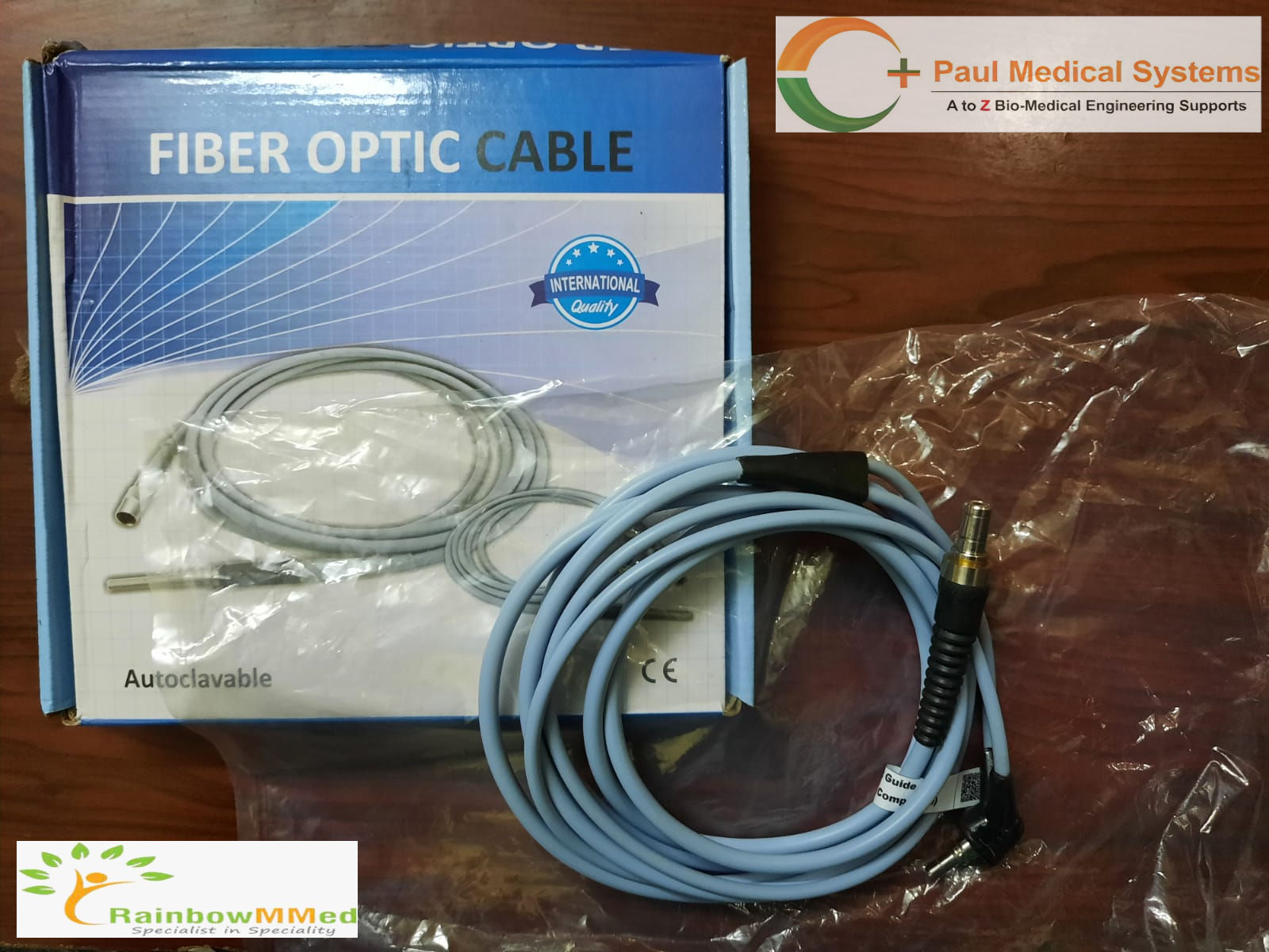 Karl storz compatible fiber optic light cable endoscopy