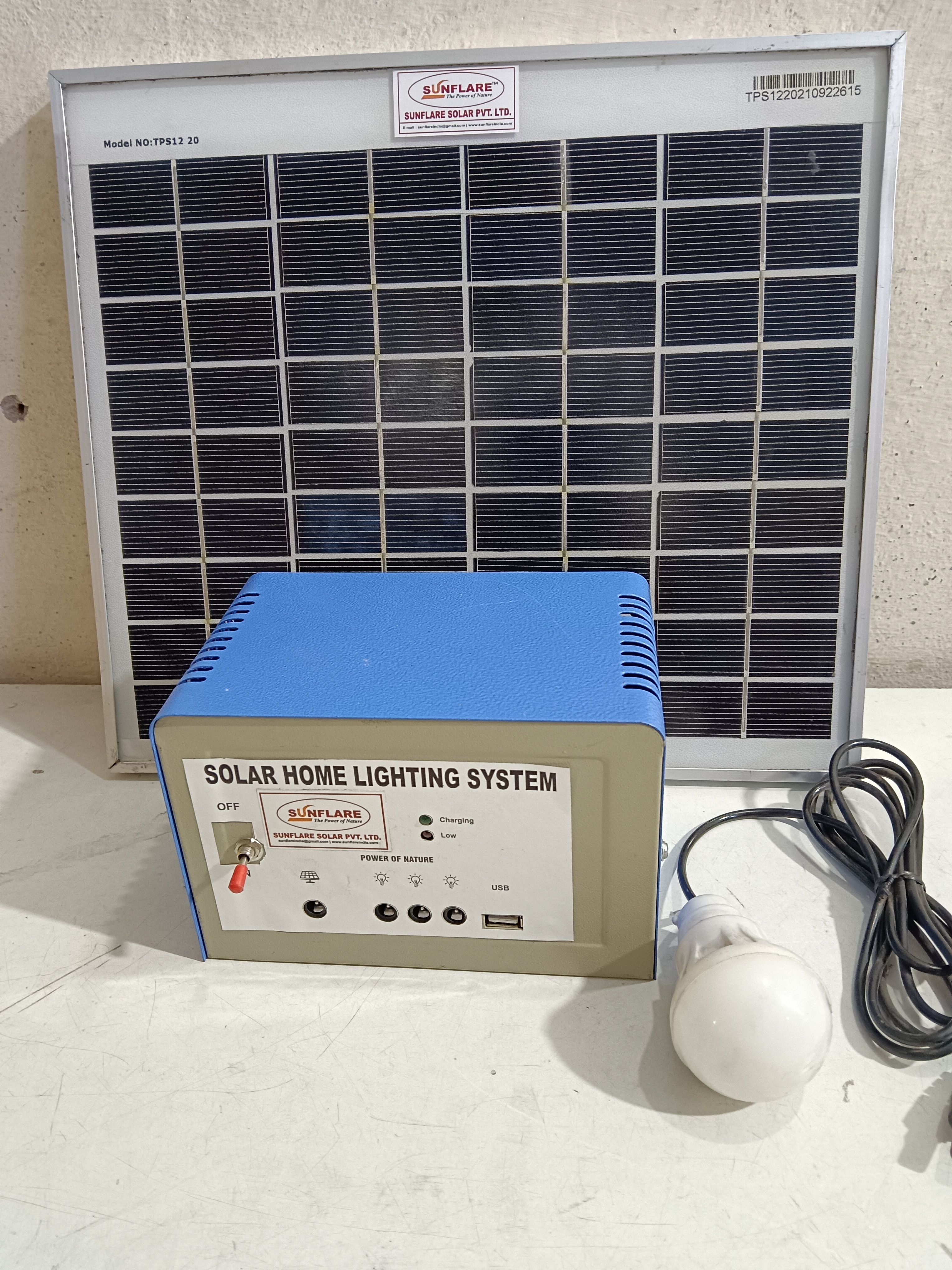 Solar Home Lighting System