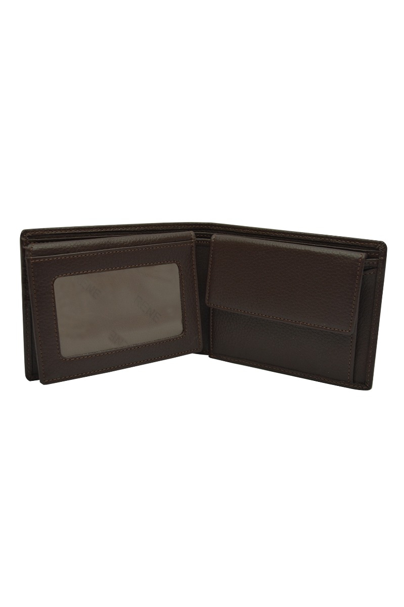 GENUINE LEATHER BROWN COMBO BOX