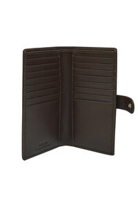 GENUINE LEATHER BROWN COMBO BOX