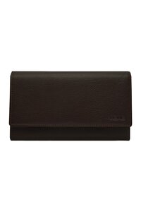 GENUINE LEATHER BROWN COMBO BOX
