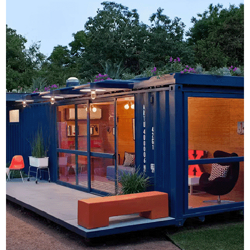 Interior Container Hybrid Homes